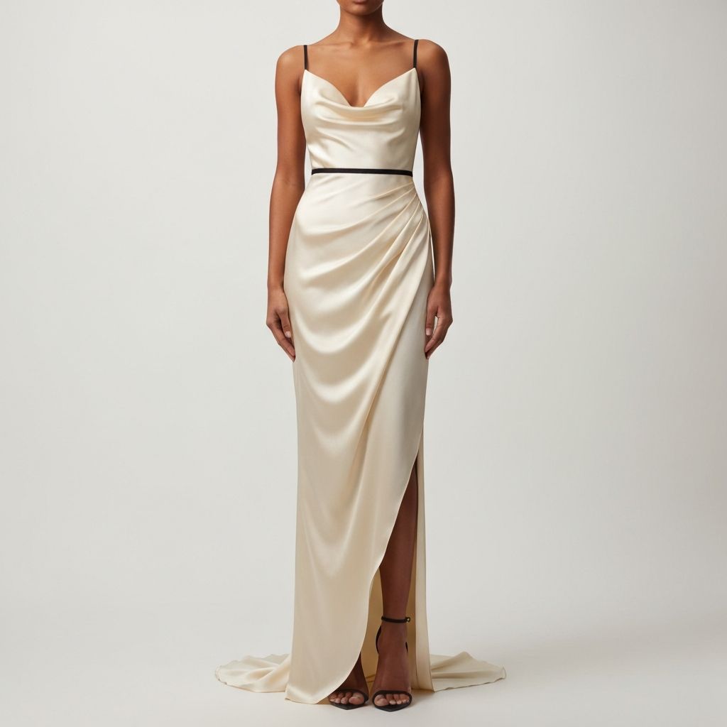 Silk Evening Dress